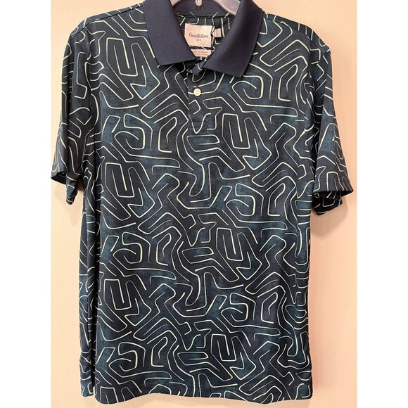 Goodfellow & Co Mens Polo‎ Shirt Blue Size Large - Picture 1 of 8